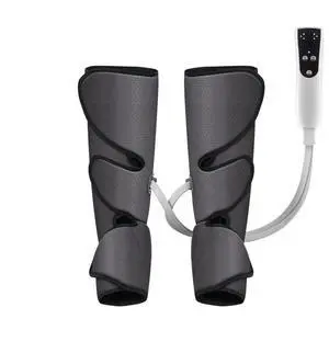 VEVOR Leg Massager with Air Compression, Foot and Calf Massager with 3 Modes & 3 Intensities, LCD Controller, Compression Massage Boot for Circulation, Swelling and Pain Relief- Great Gift for Mom/Dad