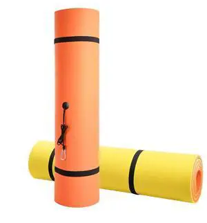 VEVOR Lily Pad Floating Mat, Large 9x6 FT Floating Water Pad, 3-Layer Floating Dock for Adults Kids, 1.3" Thick Tear-Resistant XPE Foam Raft, Floating Island for Lake, Pool, Ocean, Beach, and Boating