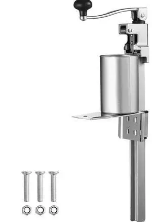 VEVOR Manual Can Opener, Commercial Table Opener for Large Cans, Heavy Duty Can Opener with Base, Adjustable Height Industrial Jar Opener For Cans Up to 15.7" Tall, for Restaurant Hotel Home Bar