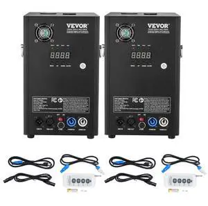 VEVOR  Cold Spark Firework Machinex2 700W 6.6-16.4ft Stage DJ Wedding Event Party