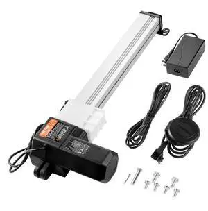 VEVOR 24V Linear Actuator Kit 13 Inch 0.55"/s 220lbs/1000N with IP44 Protection