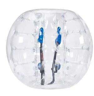 VEVOR Inflatable Bumper Ball 1-Pack, 4FT/1.2M Body Sumo Zorb Balls for Teen, 0.8mm Thick PVC Human Hamster Bubble Balls for Outdoor Team Gaming Play, Bumper Bopper Toys for Garden, Yard, Park