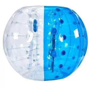 VEVOR Inflatable Bumper Ball 1-Pack, 5FT/1.5M Body Sumo Zorb Balls for Teen & Adult, 0.8mm Thick PVC Human Hamster Bubble Balls for Outdoor Team Gaming Play, Bumper Bopper Toys for Garden, Yard, Park