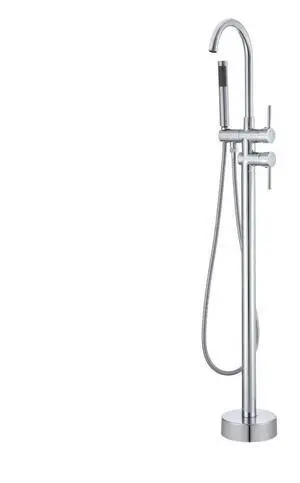 VEVOR Freestanding Bathtub Faucet Floor Mount Two Water Modes 360° for Bathing