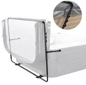 VEVOR Hot Tub Cover Lift, Spa Cover Lift, Height 31.5" - 41.3" Width 53" - 92.5" Adjustable, Installed at the Bottom on One Side, Suitable for Various Sizes of Rectangular Bathtubs, Hot Tubs, Spa