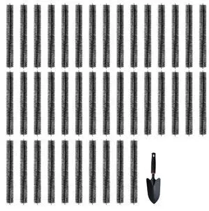 VEVOR Gutter Brush, 120 Feet Total Length 4.33 inch Diameter Gutter Cleaning Tools, Ground-Level Gutter Brush Leaf Guard for 5 Inch Gutters, Easily Clear roof Leaves and Debris, 40 Pack