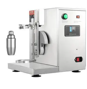 VEVOR  Milkshake Maker Machine, 120W Commercial Milk Tea Shaker Machine, Single Head Milk Shake Mixer Machine, 0-180s Adjustable Milkshake Blender, with 750 ml Stainless Steel Cup, for Milk Tea Store