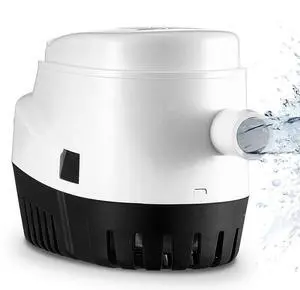 VEVOR Bilge Pump, 750GPH 12V Automatic Submersible Boat Bilge Water Pump with Float Switch, 0.7" Outlet Diameter, Small Boat Bilge Pump, Marine Electric Bilge Pump for Boats, Ponds, Pools, Basements