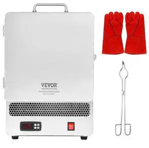 VEVOR  Electric Kiln, 1500W Electric Melting Furnace, Max Temperature 2192/1200, Stainless Steel Electric Furnace for Wax Casting, Metal Clay DIY, Metal Tempering , Glazing on Pottery