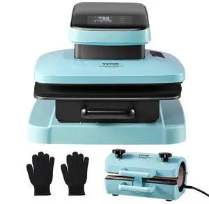 VEVOR  Auto Heat Press Machine Kit Tumbler Press 2-in-1, 15 x 15 in Smart T Shirt Press Machine with Auto Release, Tumbler Press Machine for 11-30 oz Tumblers, for Sublimation Heat Transfers Projects