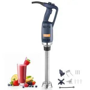 VEVOR  Commercial Immersion Blender 350W Heavy Duty Hand Mixer for Soup Sauces