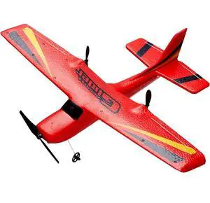 VEVOR RC Airplane EPP Foam RC Plane Toy with 2.4 GHz Remote Control 2 Batteries