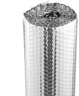 VEVOR Double Reflective Insulation Roll Air Bubble Film Radiant 120 in x 48 in x 1/8 in