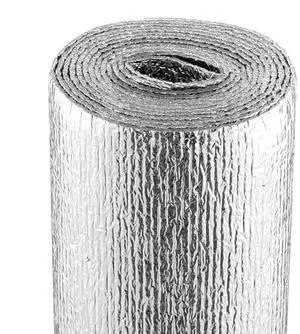 VEVOR Double Reflective Insulation Roll Foam Core Radiant Barrier 120 in x 48 in x 1/8 in