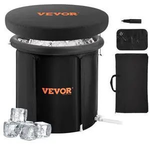 VEVOR  Ice Bath Tub for Athlete Cold Water Therapy Plunge Tub Inflatable Bathtub