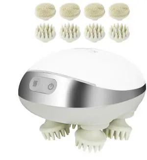 VEVOR Electric Scalp Massager with Heat Rechargeable Head Massager Waterproof