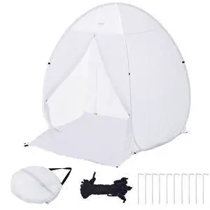 VEVOR Spray Paint Shelter Portable Spray Paint Tent Booth 60x60x70 in Pop Up