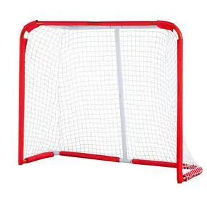 VEVOR Youth Street Hockey Net Indoor Outdoor Steel Hockey Goal for Kids 54"x44"
