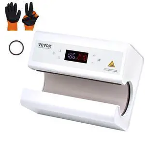 VEVOR Auto Tumbler Heat Press Machine 11-30oz Sublimation Mug Heat Press White