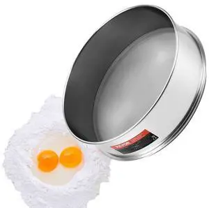 VEVOR Flour Sieve Fine Mesh Stainless Steel 150 Mesh Flour Sifter for Baking
