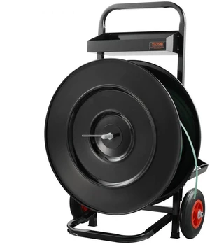 VEVOR Strapping Dispenser Banding Cart for PET/PP Strapping Roll 16"/8" Core VEVOR Strapping Dispenser Banding Cart for PET/PP Strapping Roll 16"/8" Core
