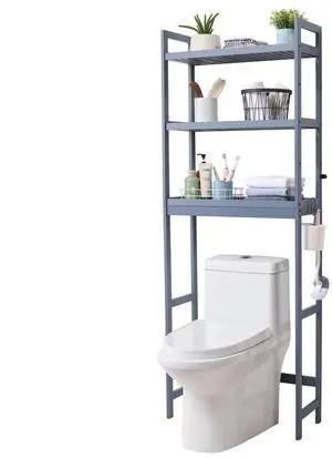 VEVOR Over the Toilet Storage 3-Tier Bathroom Shelf Rack Space Saver Organizer