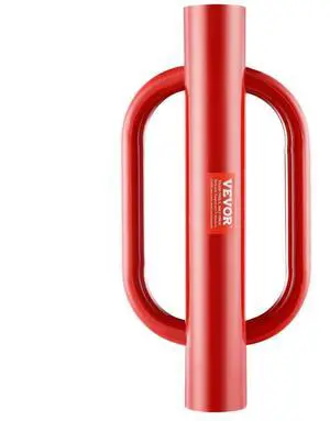 VEVOR Fence Post Driver with Handles 4.11 in Inner Diameter T Post Pole Pounder