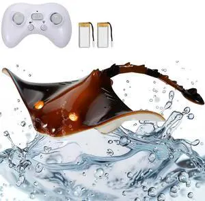VEVOR Christmas gifts! Remote Control Manta Ray Toy 2.4 GHz High Speed RC Boat Kids Adults Gift