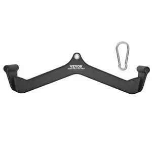 VEVOR LAT Pulldown Bar Tricep Handle Attachment V-bar Cable Machine for Home Gym