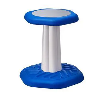 VEVOR Kids Wobble Chair, Active Chair with Sponge Cushion, Wobble Stool Improves Focus, Posture and Calm Children, Ideal for Schools and Preschools, Age 3-7, Blue