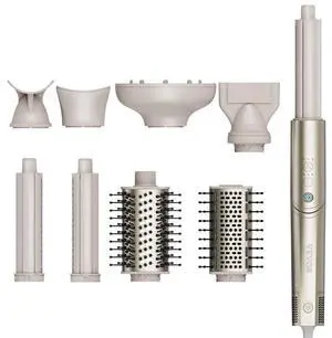 VEVOR 8 in 1 Curling Iron Set 1.25-Inch Ceramic Hair Curling Wand All Hair Types