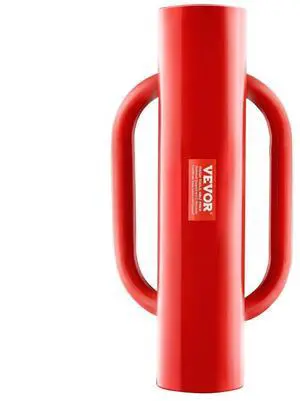 VEVOR Fence Post Driver with Handles 2.7 in Inner Diameter T Post Pole Pounder