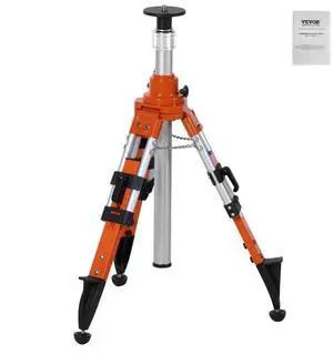 VEVOR Laser Level Tripod Stand 5/8"-11 Thread 27.16-67.71 in Height Adjustment