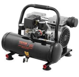 VEVOR Air Compressor Compact Portable Oil Free Compressor 1 Gallon 90PSI