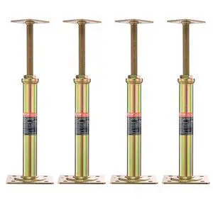 VEVOR 4PCS Adjustable Floor Jack Post House Floor Leveling Lift 11.6"-16" Height