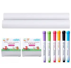 VEVOR Easel Accessory Set Chalk & Markers & Paper Rolls 32PCS for Standing Easel