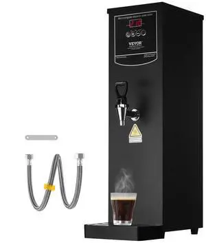 VEVOR 15L Commercial Water Boiler Electric Hot Water Dispenser Stainless Steel