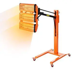 VEVOR  3300W High Power Infrared Paint Curing Lamp for Auto Drying Body Heating