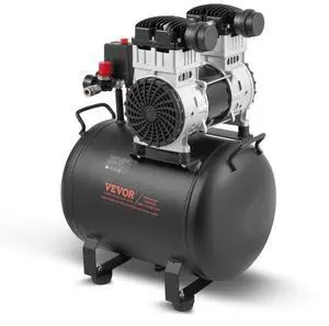 VEVOR  Air Compressor Compact Portable Oil Free Compressor 10 Gallon 90 PSI