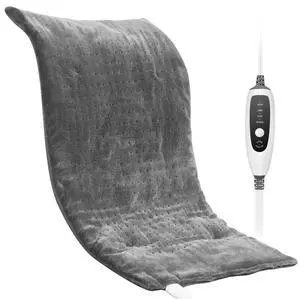 VEVOR Weighted Heating Pad 17 x 33 in 6.8 lbs Electric Heat Pad for Pain Relief