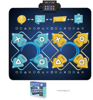 VEVOR Dance Mat for Kids Dance Pad Toys Two Player Gift for 3+ Year Old Girls