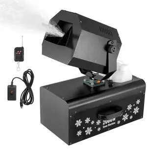 VEVOR  Snow Machine 2000W Wireless Remote Swing Snow Making Machine for Holiday