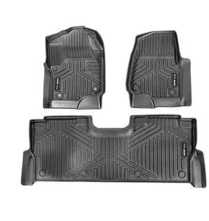 VEVOR Automotive Floor Mats Fits for Ford F-250/F-350/F-450 2017-2022 3 pcs