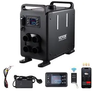 VEVOR Diesel Air Heater Diesel Heater 12V/24V 8KW Bluetooth APP Control Vehicles