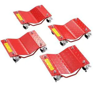 VEVOR Wheel Dolly Heavy-Duty Car Tire Stake Vehicle Moving Dolly 8000 lbs 4 Pack