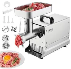 VEVOR Commercial Electric Meat Grinder 5 Lbs/Min Sausage Stuffer Maker Kitchen