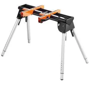 VEVOR Miter Saw Stand 330lbs Load Capacity Steel 29.1"-32.9" Adjustable Height