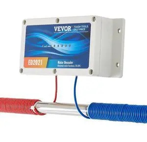 VEVOR Electronic Water Descaler System Whole House Salt Free Descaler for Home