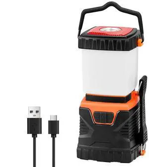 VEVOR LED Camping Lantern Rechargeable Portable 1000LM for Outdoor Adventure