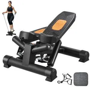 VEVOR Stair Stepper for Exercise at Home Mini Twist Stepper with Resistance Band VEVOR Stair Stepper for Exercise at Home Mini Twist Stepper with Resistance Band